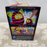 Rear of box