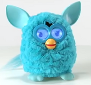 Taboo Furby in an advertisement