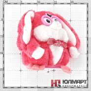 The the red rabbit version lying on its back.