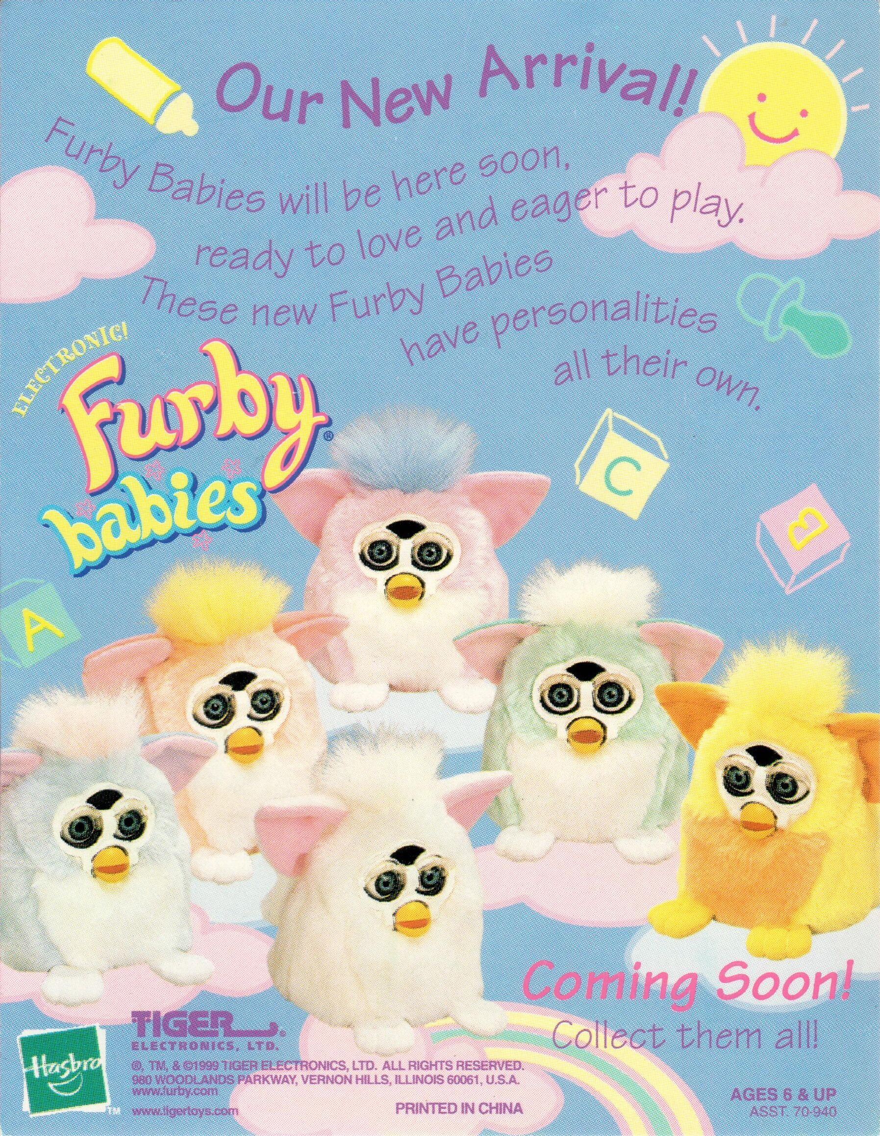 all furby generations