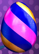 Diagonal Stripes Furbling egg