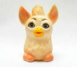 Blinking squeeze toy