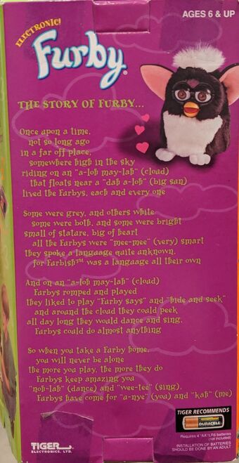 The Story Of Furby Poem Official Furby Wiki Fandom