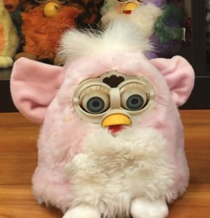 Pink hot sale furby 1998