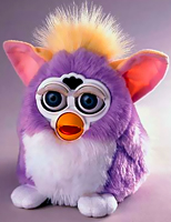 Purple sales furby 1998