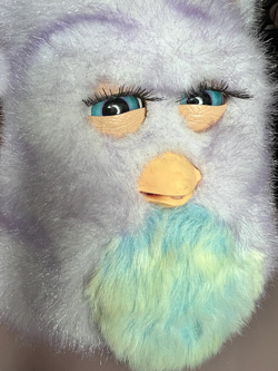 funky furby2 ファービー2 2005 グレープシクル パープルアイズ Furby2005FURBY2SLEEPYPURPLEwhi