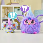 Swee-Dee with a Purple Hey Furby