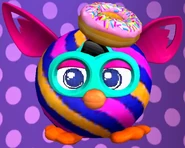 Diagonal Stripes Furbling game look