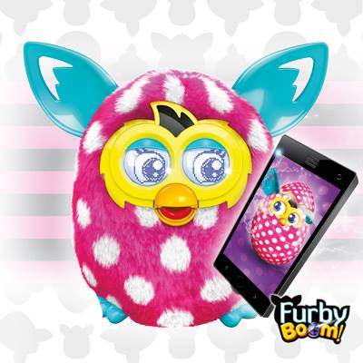 Electronic Furby Boom so Sweet and Colorful Hot Pink, Purple