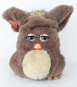 ファービー2 furby2005 不可動　コーヒークリーム Amazon.co.jp: ファービー 2 コーヒー クリーム 青目 み 1000