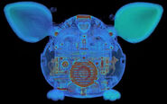 A scan of a Hey Furby