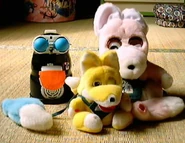 Sonogo1.jpg (94 KB) Pecha without his tail and fur, Mini with with either one of his eyelids down or an eye missing, and Kucha with her fur loose and her tail off