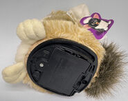 Beige fabric on a JT Bear Furby