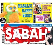 An advertisement of Happy Birdy from a magazine