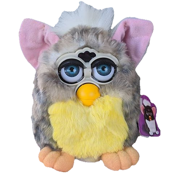 Grey and pink furby best sale