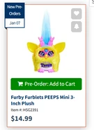 Peeps when it first became available for preorder on Entertainment Earth