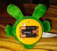 Underneath a Guli Elf with the battery cover taken off