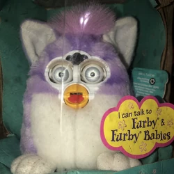 Purple Stripes Furby Baby | Official Furby Wiki | Fandom