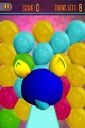 A Furbling diving into some balloons in the game "Hide and Seek"