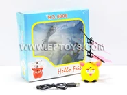 The yellow version with pink blades.