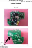 The Jetta Logo on the internals of a Furby Connect