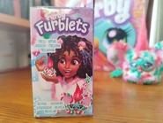 Other side of the box showing the functions of the Furblet