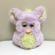 Light Pink and Yellow Funky Furby