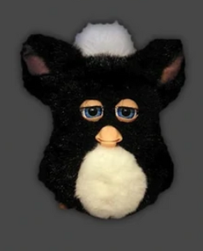 Black and shop white furby
