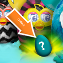 A hidden Egg Hunt egg on the Furby website