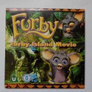 The English cover of the Furby Island DVD