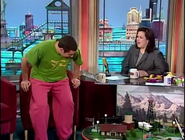 Adam Sandler and the Furby came similarly dressed that day.