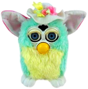 セール　ファービー　チャターリンク VTG furby Easter Tiger Special 限定版 200070880 フラワーハット