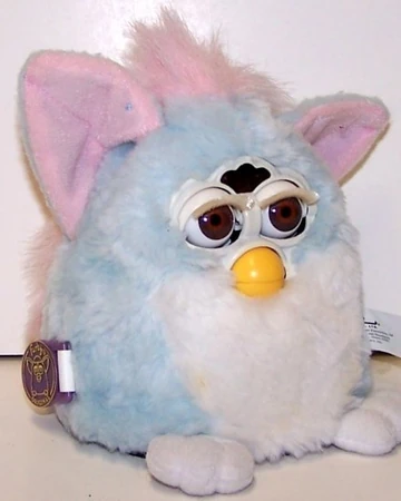 baby blue furby baby official furby