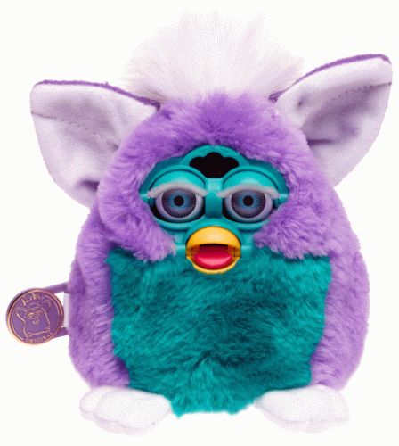 Furby, purple, violet png