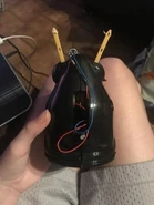 Back of a naked Purby