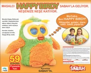 A Happy Birdy advertisement
