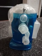 The side of a blue Space Robby III