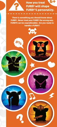 Furby2012manualpersonalities