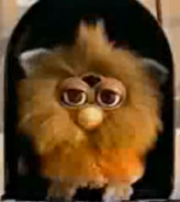 The Lion Furby in the No Furby Like Mine commercial.