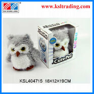 The owl version of Cute Pet with a Furby-inspired box