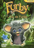 The French DVD cover of Furby Island