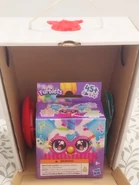 The box of a Bee-Day hidden in the box of a Phoenix Furby