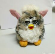 Another picture of Furberwacky but with a white stomach instead of grey (NOT a church mouse Furby!!)