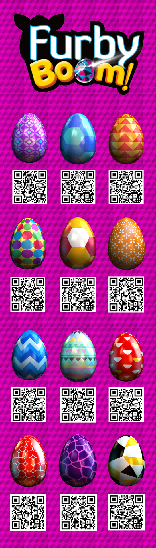 Furby boom eggs top
