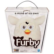 A stock photo of a Yeti Furby's box