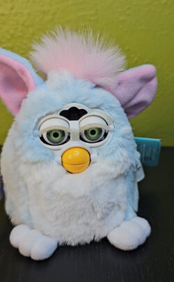 【初期】Furby・Furby baby◆水色 ジャンク 初期】Furby・Furby baby◇水色 ジャンク