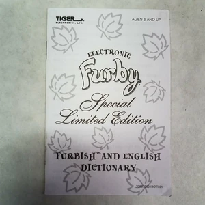 Autumn Furby manual