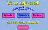 The 3 episodes shown on Furby.com upon the release of Furby Babies