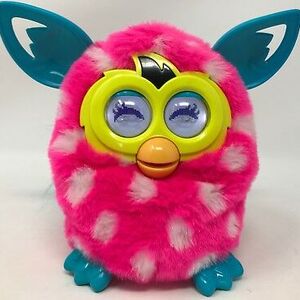 pink and white furby