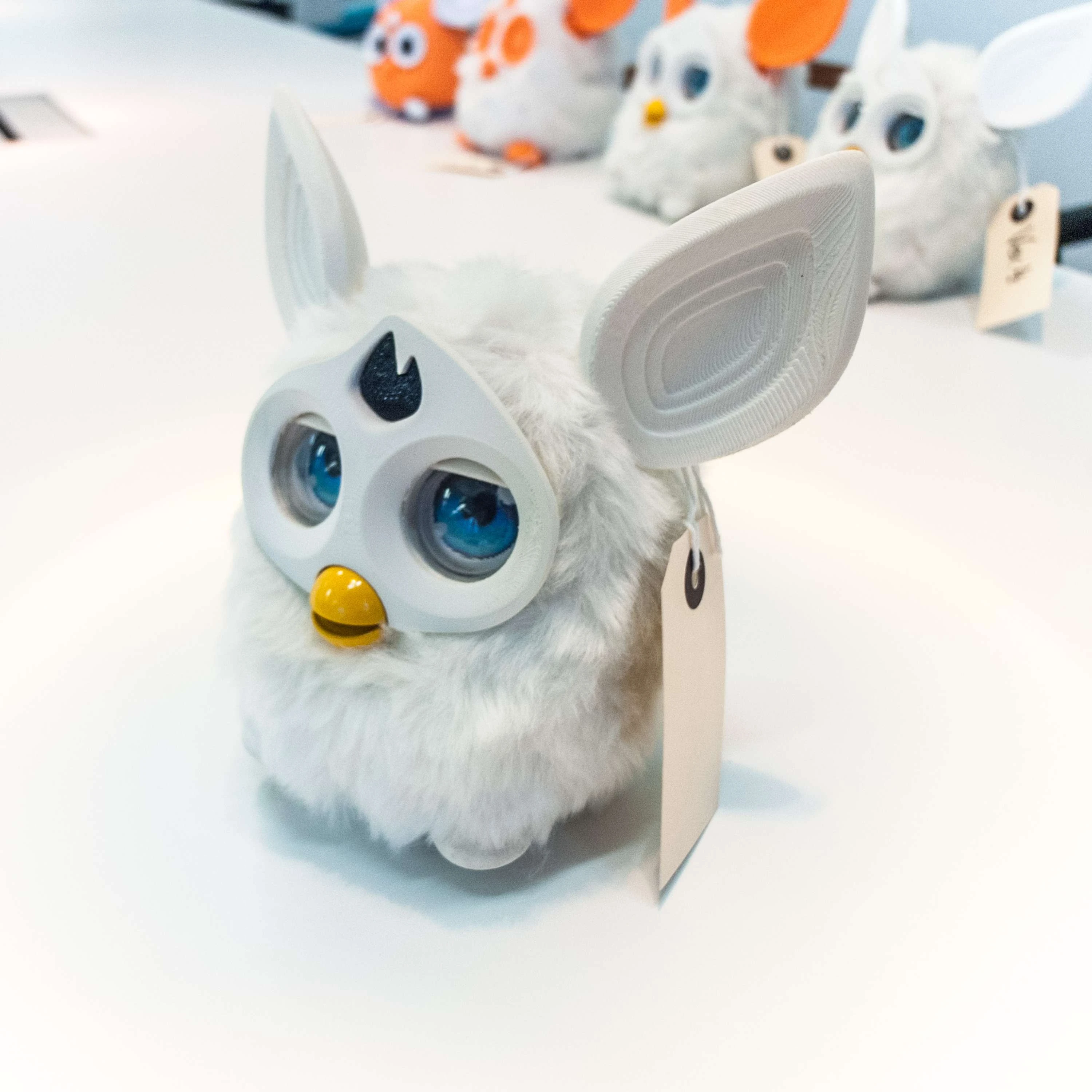 White Connect Furby Prototype 